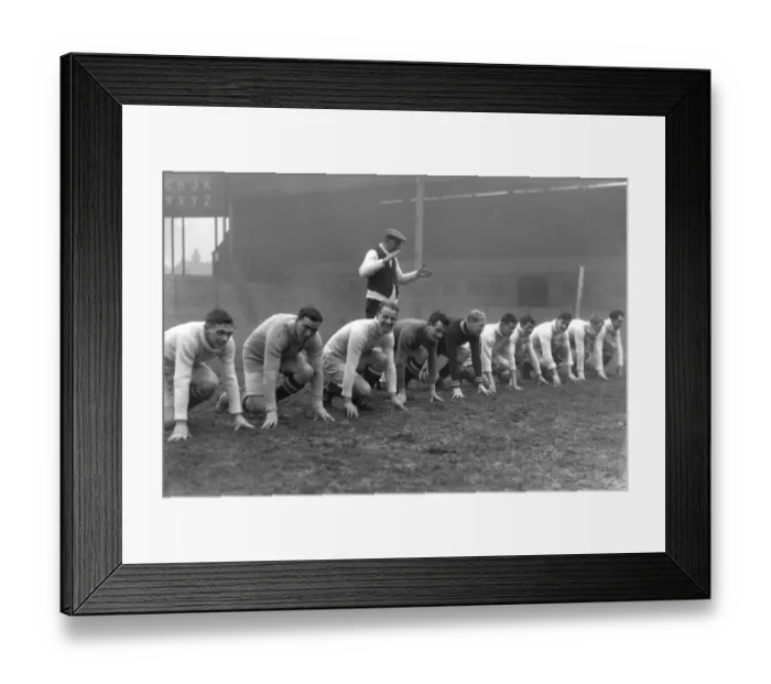 Framed Print : Otto Herz trains Aston Villa in 1926 / 7 Framed Print : Otto Herz trains Aston Villa in 1926 / 7