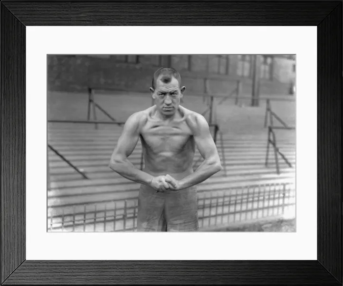Framed Print : Otto Herz - Aston Villa trainer