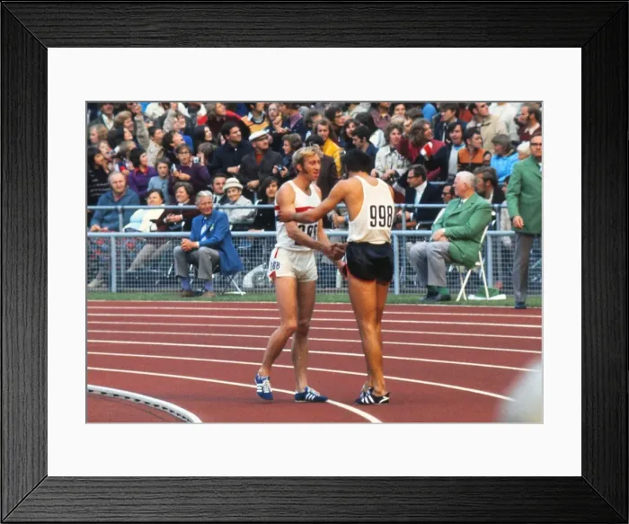 Framed Print : 1972 Munich Olympics - Mens 400m Hurdles Framed Print : 1972 Munich Olympics - Mens 400m Hurdles