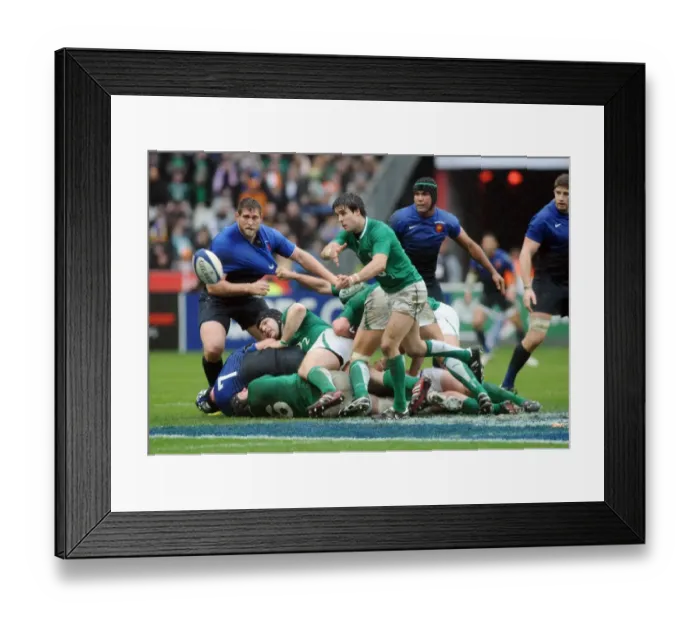 Framed Print : 6N: France 17 Ireland 17 Framed Print : 6N: France 17 Ireland 17