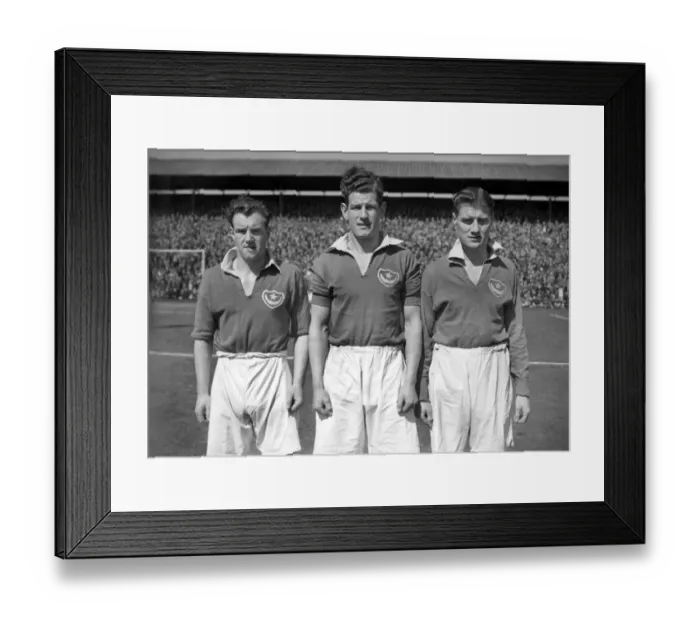 Framed Print : Portsmouths James Jimmy Scouler, Tim Wilfred McCoy and Jimmy Dickinson Framed Print : Portsmouths James Jimmy Scouler, Tim Wilfred McCoy and Jimmy Dickinson