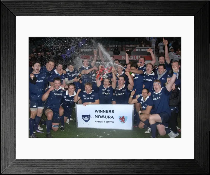 Framed Print : 2010 Varsity Match: Oxford 21 Cambridge 10 Framed Print : 2010 Varsity Match: Oxford 21 Cambridge 10