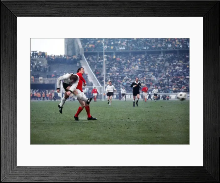 Framed Print : Euro72: W. Germany 0 England 0
