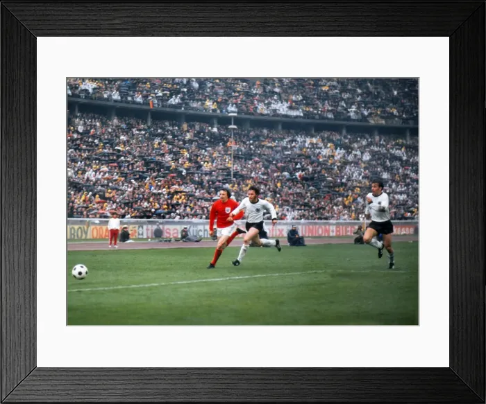 Framed Print : Euro72: W. Germany 0 England 0 Framed Print : Euro72: W. Germany 0 England 0