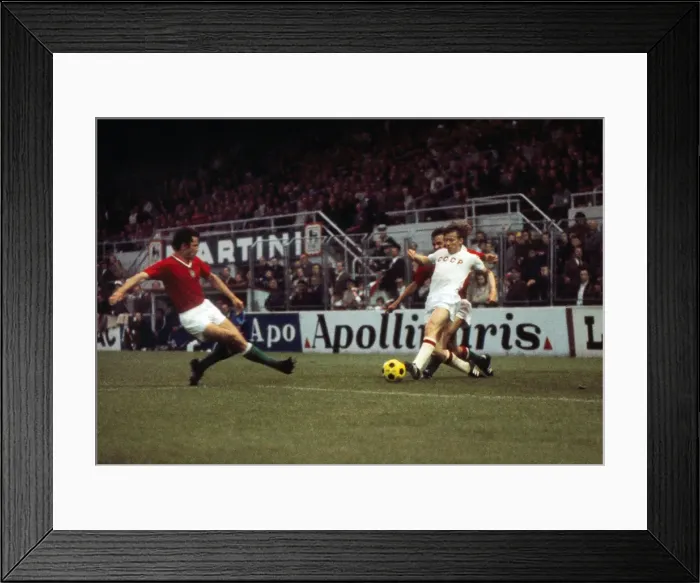 Framed Print : Euro 72: Hungary 0 USSR 1 Framed Print : Euro 72: Hungary 0 USSR 1