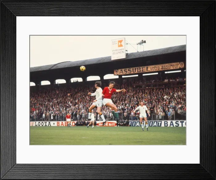 Framed Print : Euro72: Hungary 1 Belgium 2