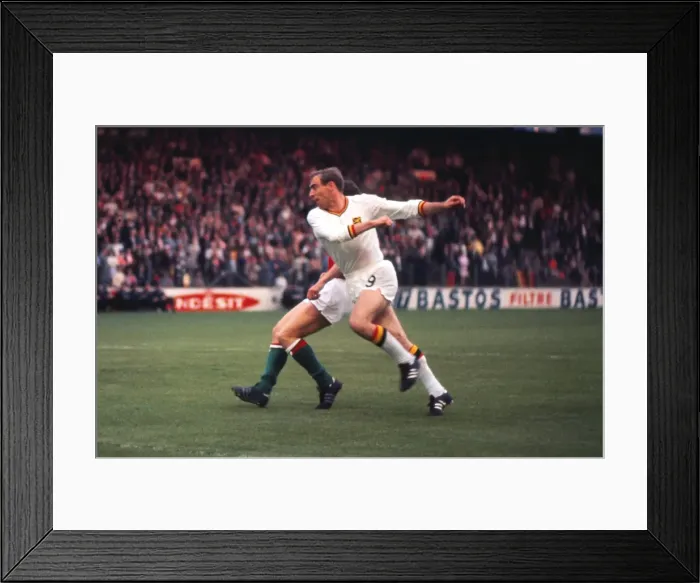 Framed Print : Euro72: Hungary 1 Belgium 2