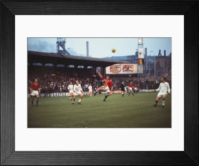 Framed Print : Euro72: Hungary 1 Belgium 2