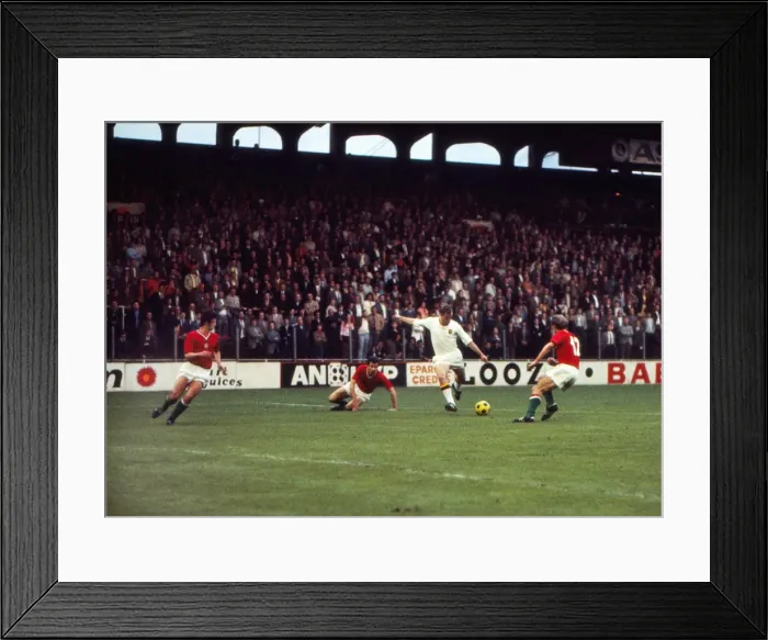Framed Print : Belgiums Raoul Lambert scores at Euro 72 Framed Print : Belgiums Raoul Lambert scores at Euro 72