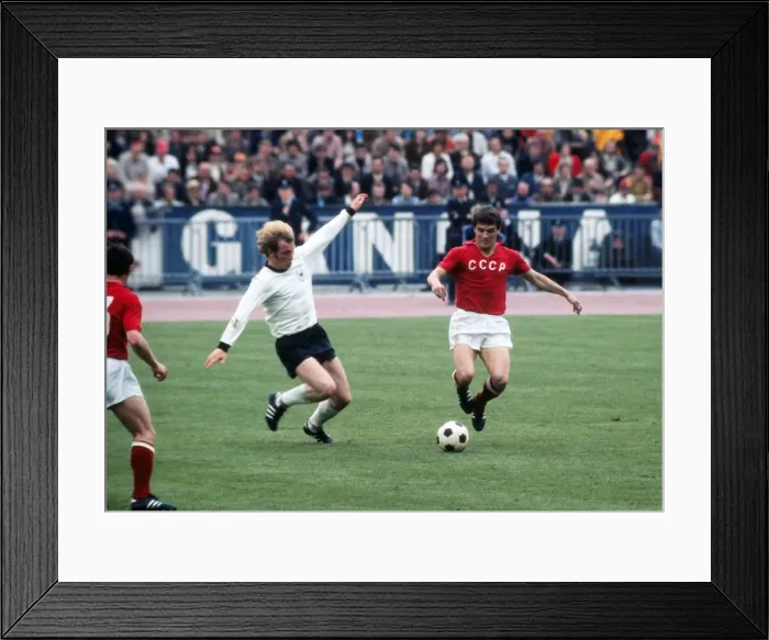 Framed Print : Euro72 Final: W Germany 3 USSR 0 Framed Print : Euro72 Final: W Germany 3 USSR 0