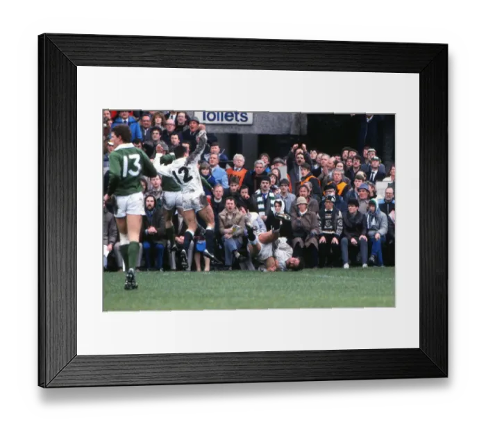 Framed Print : Englands Bob Hesford - 1985 Five Nations Framed Print : Englands Bob Hesford - 1985 Five Nations