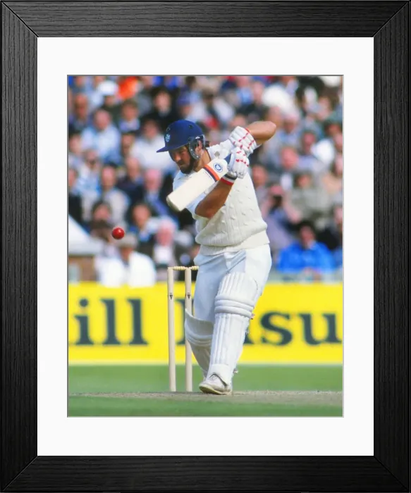 Framed Print : Mike Gatting - England Framed Print : Mike Gatting - England