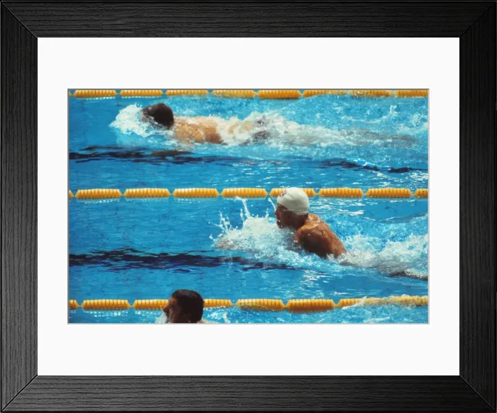 Framed Print : 1972 Munich Olympics - Mens Swimming Framed Print : 1972 Munich Olympics - Mens Swimming