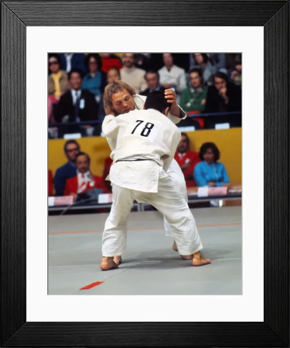 Framed Print : 1972 Munich Olympics - Mens Judo Framed Print : 1972 Munich Olympics - Mens Judo