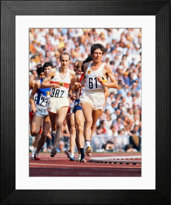 Framed Print : 1972 Munich Olympics - Mens 5000m Framed Print : 1972 Munich Olympics - Mens 5000m
