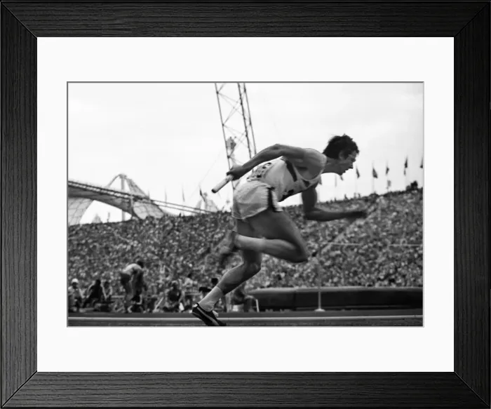 Framed Print : 1972 Munich Olympics - Mens 4x400m Relay