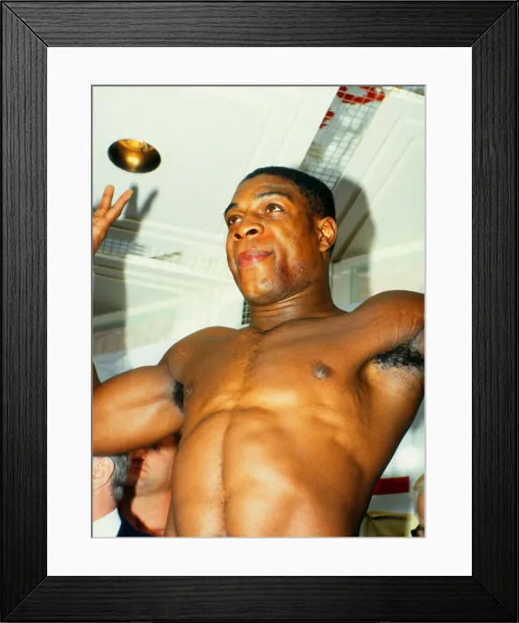 Framed Print : Frank Bruno