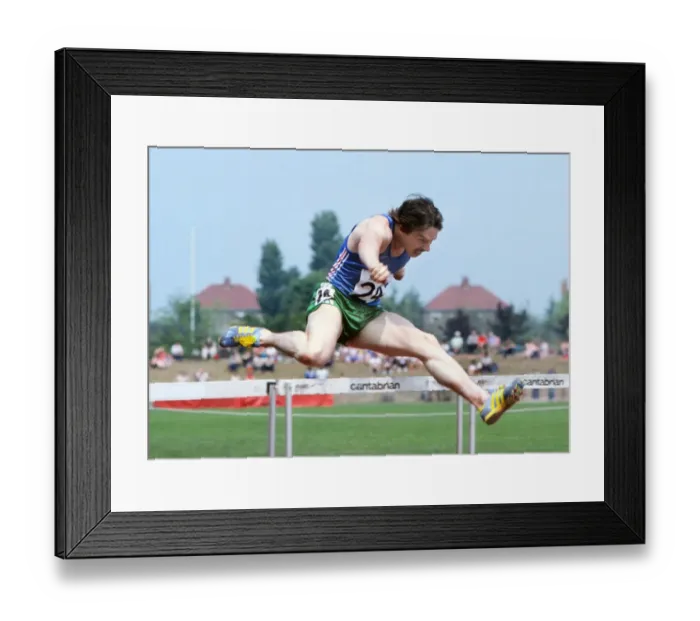 Framed Print : Gary Oakes - 1982 UK National Championships
