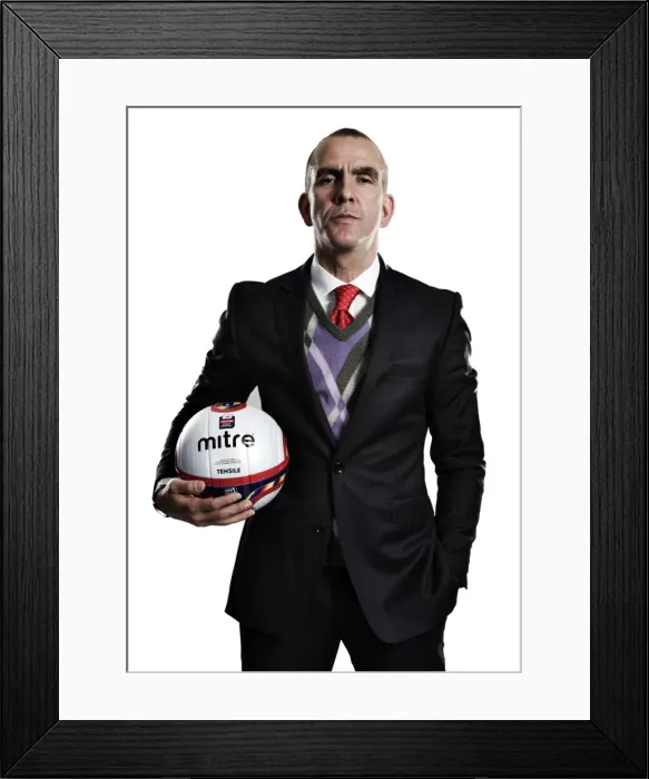 Framed Print : Swindon Town manager Paolo Di Canio Framed Print : Swindon Town manager Paolo Di Canio
