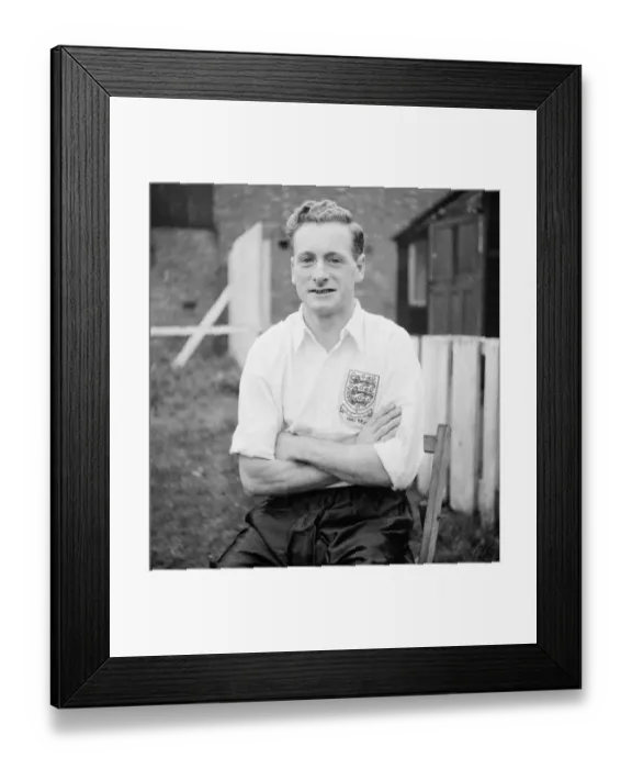 Framed Print : Tom Finney - England Framed Print : Tom Finney - England