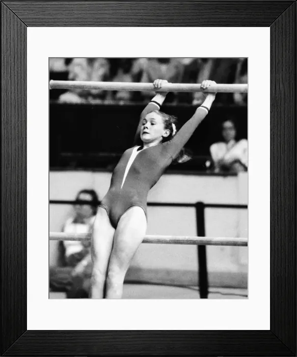 Framed Print : 1976 Montreal Olympics - Womens Gymnastics Framed Print : 1976 Montreal Olympics - Womens Gymnastics
