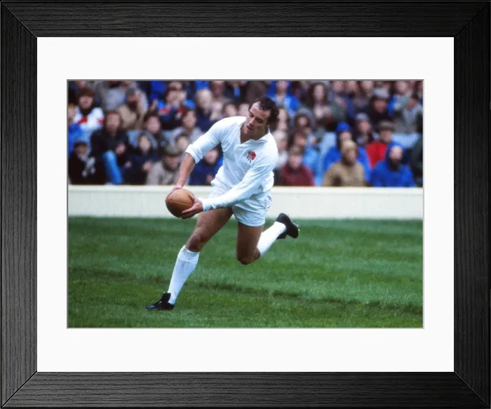Framed Print : David Trick scores for England in 1982 Framed Print : David Trick scores for England in 1982
