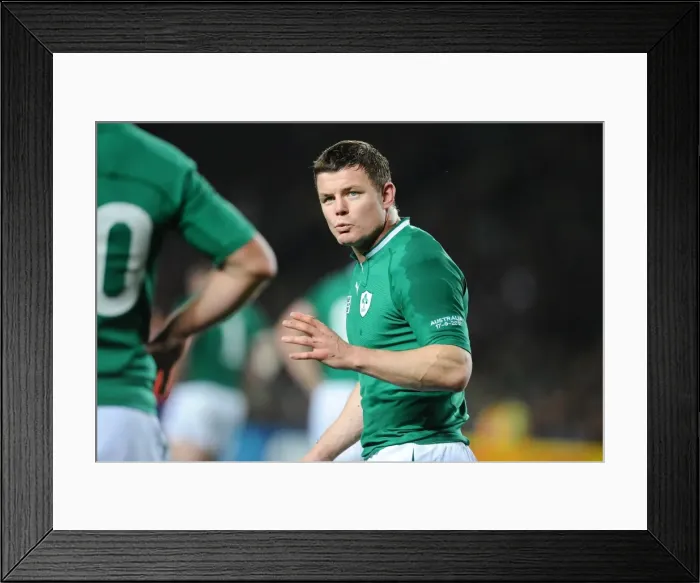 Framed Print : Brian O Driscoll - Ireland Framed Print : Brian O Driscoll - Ireland
