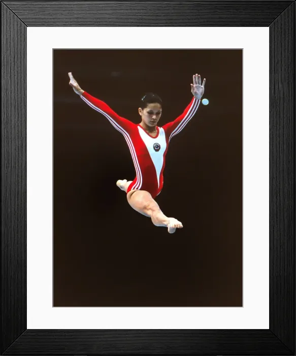 Framed Print : Nellie Kim at the 1980 Moscow Olympics Framed Print : Nellie Kim at the 1980 Moscow Olympics