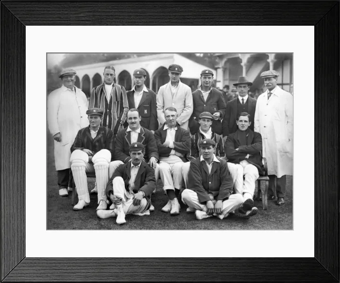 Framed Print : Warwickshire C. C. C. - 1920 Framed Print : Warwickshire C. C. C. - 1920