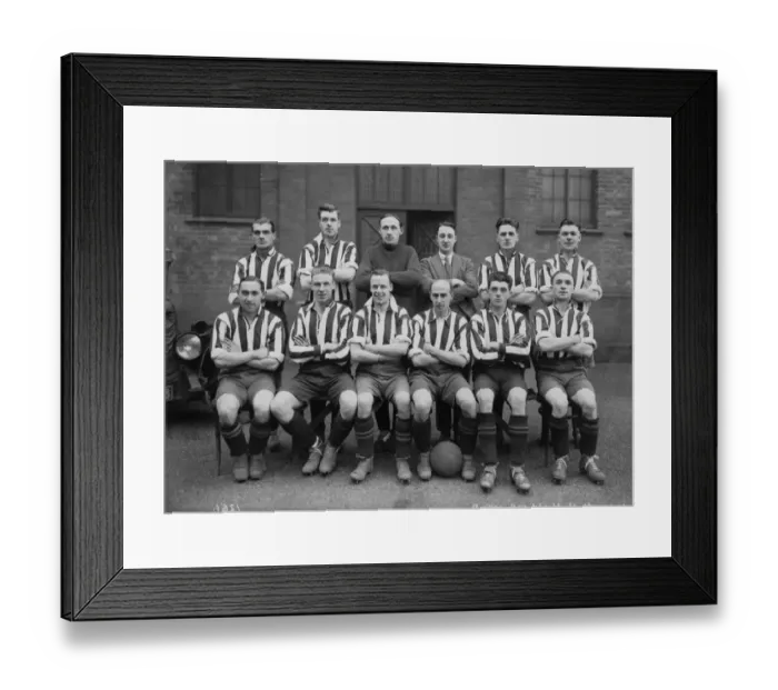 Framed Print : Sheffield United - 1927 / 28 Framed Print : Sheffield United - 1927 / 28