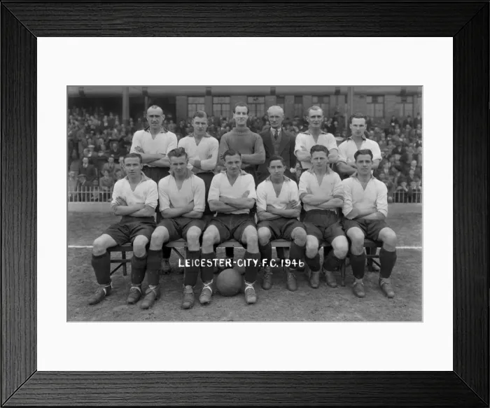 Framed Print : Leicester City - 1946 / 47 Framed Print : Leicester City - 1946 / 47