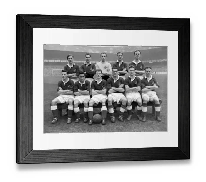 Framed Print : Northern Ireland - 1954 British Home Championship Framed Print : Northern Ireland - 1954 British Home Championship