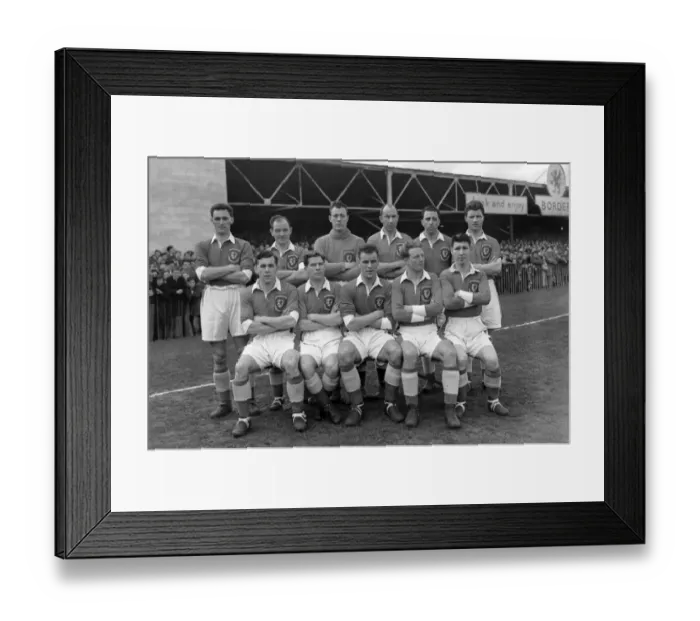 Framed Print : Wales - 1954 British Home Championship Framed Print : Wales - 1954 British Home Championship