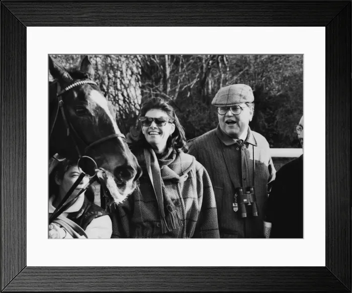 Framed Print : Horse trainer Toby Balding Framed Print : Horse trainer Toby Balding