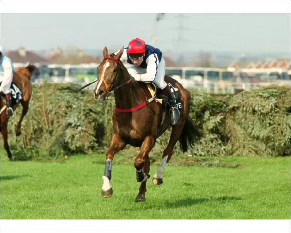 Jason Titley on Royal Athlete wins the 1995 Grand National