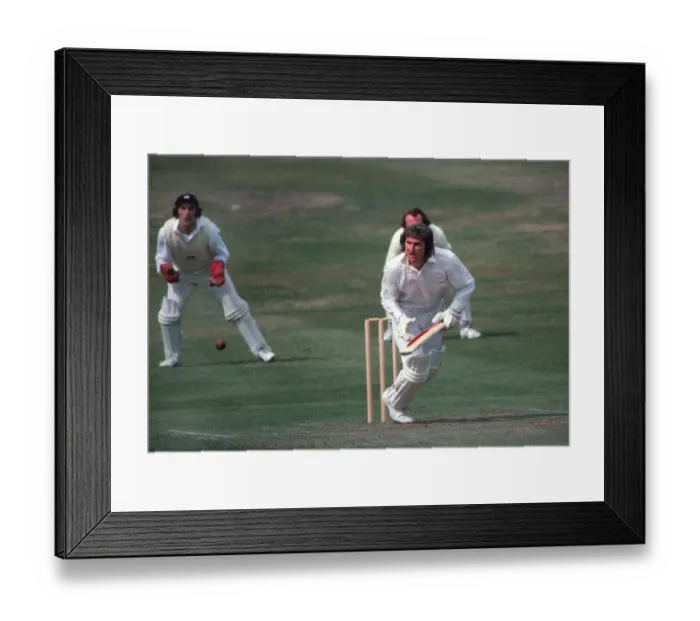 Framed Print : Gary Gilmour during his match-winning performance in the 1975 World Cup semi-final Framed Print : Gary Gilmour during his match-winning performance in the 1975 World Cup semi-final