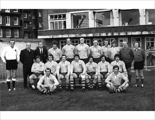 The Australia team that faced Wales in Cardiff in 1973