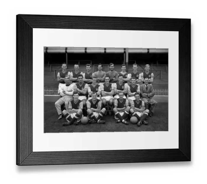 Framed Print : Aston Villa - 1959 / 60 Second Division Champions Framed Print : Aston Villa - 1959 / 60 Second Division Champions