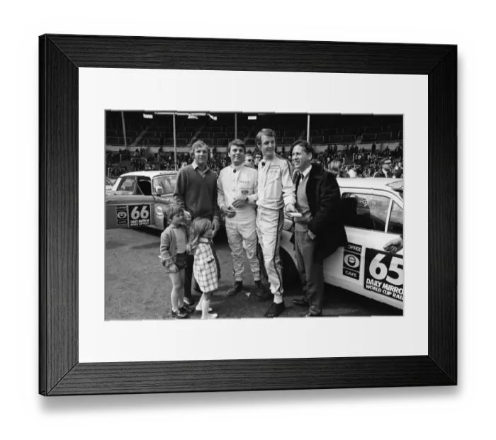 Framed Print : Daily Mirror World Cup Rally
