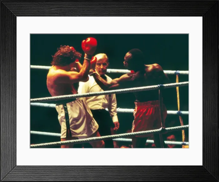 Framed Print : Bunny Johnson vs. Duane Bobick