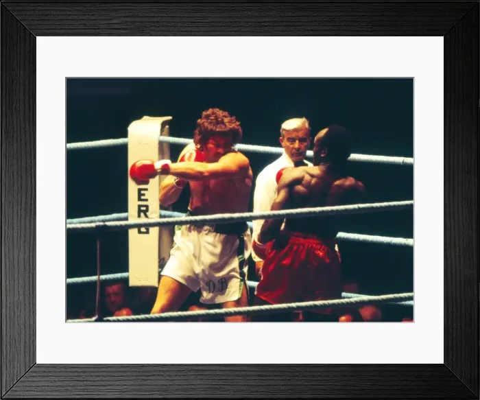 Framed Print : Bunny Johnson vs. Duane Bobick
