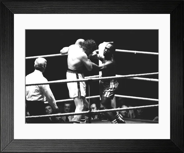 Framed Print : Bunny Johnson vs. Duane Bobick