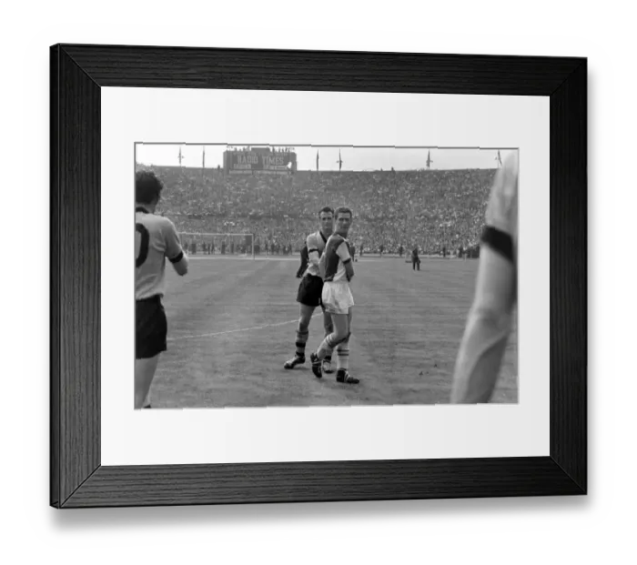 Framed Print : 1960 FA Cup Final: Wolves 3 Blackburn 0 Framed Print : 1960 FA Cup Final: Wolves 3 Blackburn 0