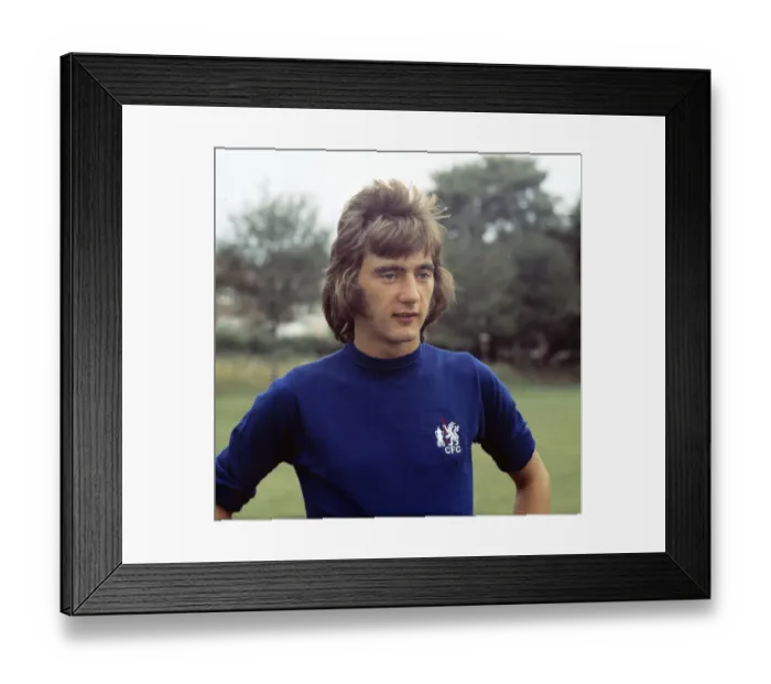 Framed Print : Alan Hudson - Chelsea Framed Print : Alan Hudson - Chelsea