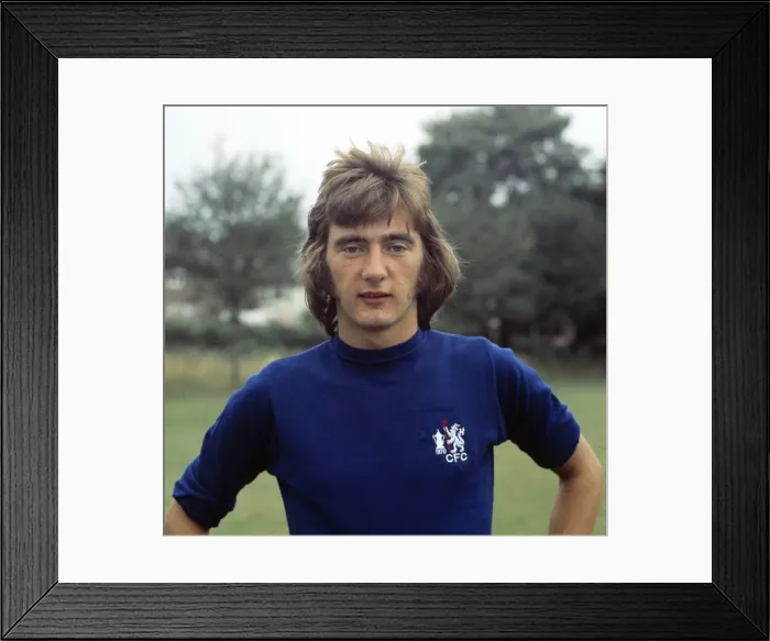 Framed Print : Alan Hudson - Chelsea