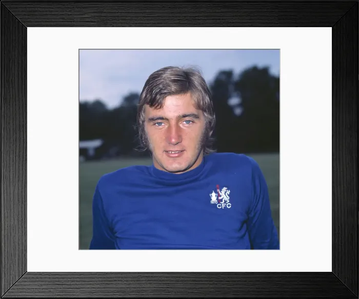 Framed Print : Alan Hudson - Chelsea Framed Print : Alan Hudson - Chelsea