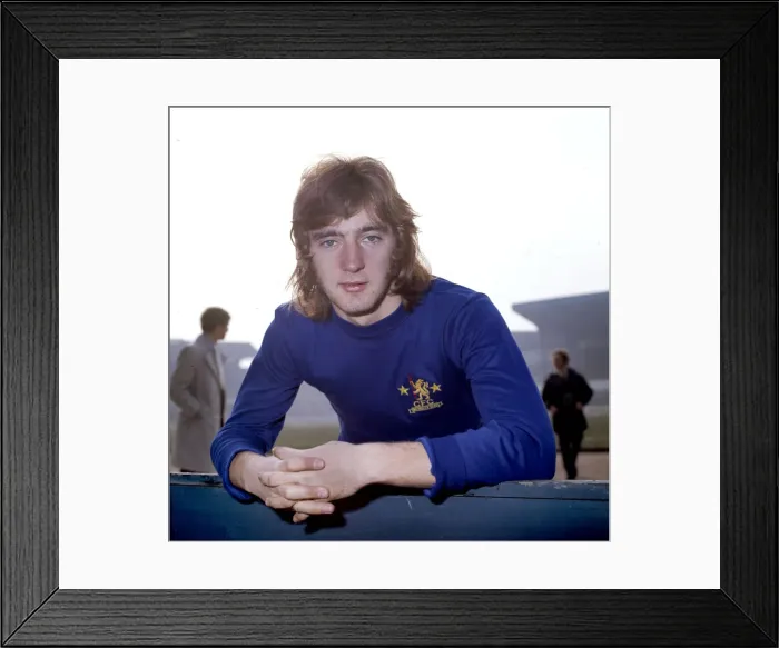 Framed Print : Alan Hudson - Chelsea Framed Print : Alan Hudson - Chelsea