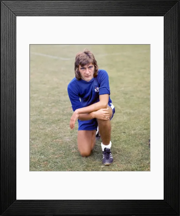 Framed Print : Alan Hudson - Chelsea Framed Print : Alan Hudson - Chelsea