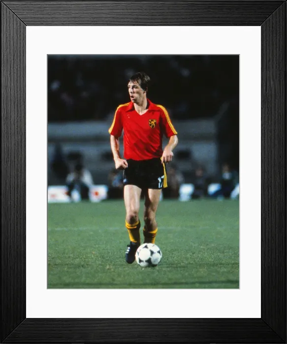 Framed Print : Euro80 Final: W Germany 2 Belgium 1