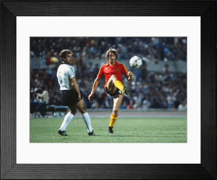 Framed Print : Euro80 Final: W Germany 2 Belgium 1